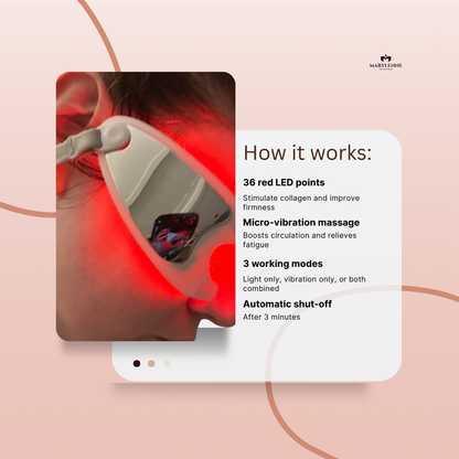 TENSORA | Red Light Eye Mask for Puffiness & Wrinkles