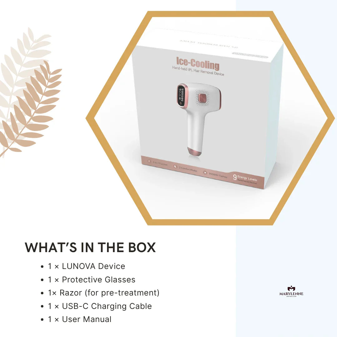 LUNOVA | Pain-Free IPL Hair Removal at Home