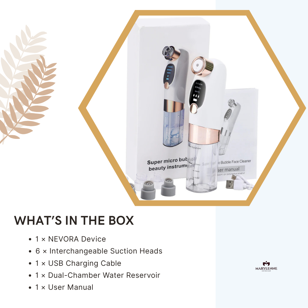 NEVORA | Pore Vacuum for Blackheads & Clear Skin