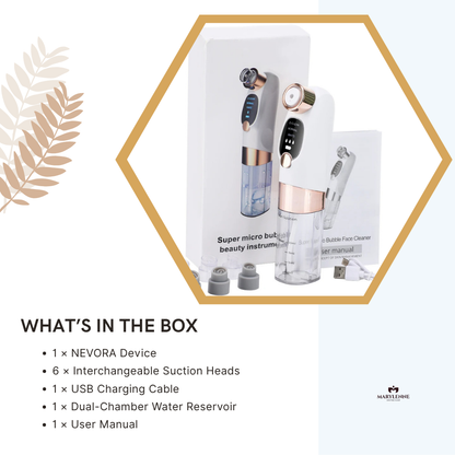 NEVORA | Pore Vacuum for Blackheads & Clear Skin